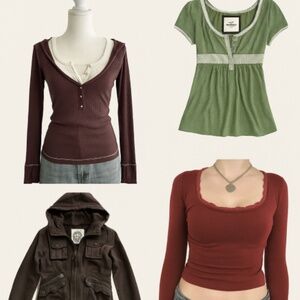 Bella Swan Inspired 2000s Blind Box – Early 2000s Tops (4 pcs)